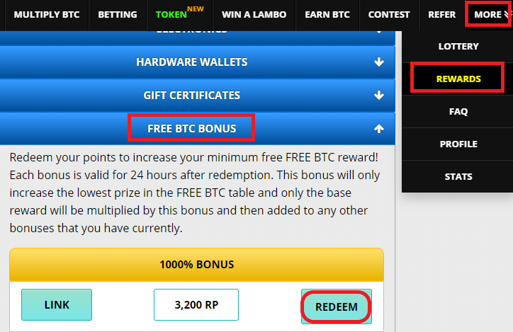 フリービットコイン(FreeBitcoin)でもらえるBitcoinを増やす方法 FREE BTC BONUS